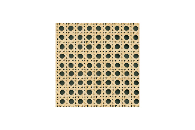 SWATCH234,Babyletto,Babyletto - Forest Green w/ Octagonal Natural Cane SWATCH