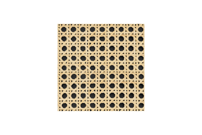 SWATCH235,Babyletto,Babyletto - Black w/ Octagonal Natural Cane (BNC) SWATCH