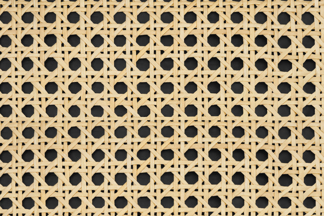 SWATCH235,Babyletto,Babyletto - Black w/ Octagonal Natural Cane (BNC) SWATCH