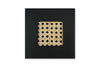 SWATCH235,Babyletto,Babyletto - Black w/ Octagonal Natural Cane (BNC) SWATCH