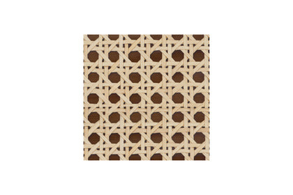 SWATCH266,Babyletto,Babyletto-Natural Walnut w/Octagonal Natural Cane SWATCH