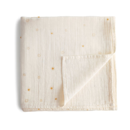 MS-224, Organic Cotton Muslin Swaddle Blanket