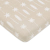 T27033,Babyletto,Beach Bum Muslin All-Stages Midi Crib Sheet in GOTS Certified Organic Cotton