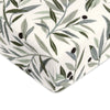 T28235,Babyletto,Olive Branches Muslin Crib Sheet in GOTS Certified Organic Cotton