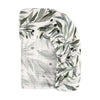 T28235,Babyletto,Olive Branches Muslin Crib Sheet in GOTS Certified Organic Cotton