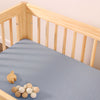 T29633DP,Babyletto,Dewdrop Muslin All-Stages Midi Crib Sheet in GOTS Certified Organic Cotton