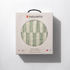 T30535,Babyletto,Moss Stripe Muslin Crib Sheet in GOTS Certified Organic Cotton