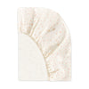 T31035IDS,Babyletto,Doodle Stars Organic Brushed Cotton Crib Sheet in Ivory with Dusty Rose Stars