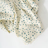 T31035IVS,Babyletto,Doodle Stars Organic Brushed Cotton Crib Sheet in Ivory with Navy Stars