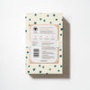 T31035IVS,Babyletto,Doodle Stars Organic Brushed Cotton Crib Sheet in Ivory with Navy Stars