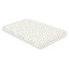T31036IVS,Babyletto,Doodle Stars Organic Brushed Cotton Mini CribSheet in Ivory with Navy Stars
