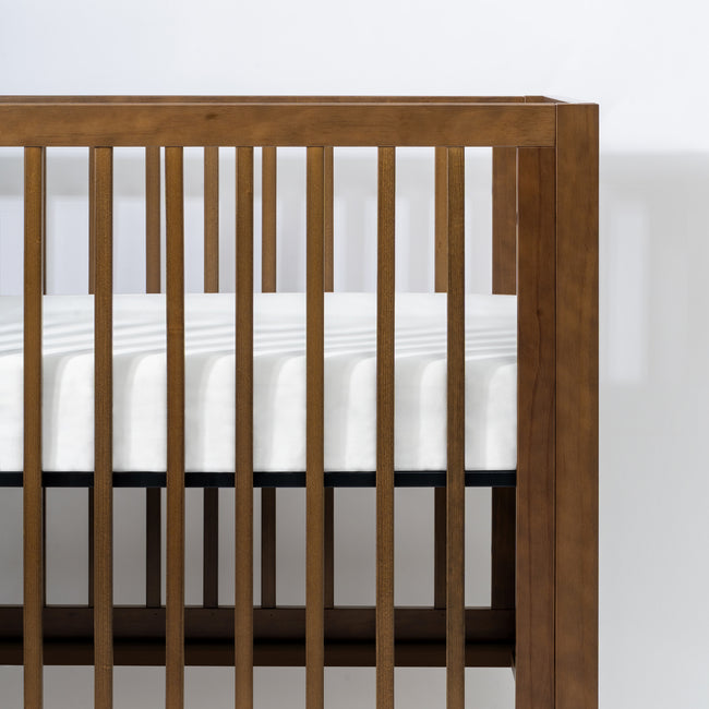 T32633BTW,Babyletto,Organic Brushed Cotton All-Stages® Midi Crib Sheet in Bright White