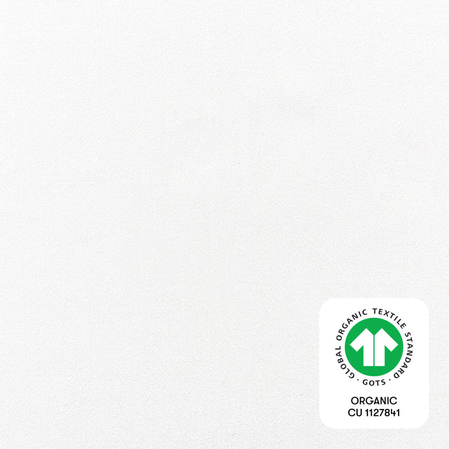 T32633BTW,Babyletto,Organic Brushed Cotton All-Stages® Midi Crib Sheet in Bright White