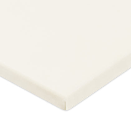 T32633I,Babyletto,Organic Brushed Cotton All-Stages® Midi Crib Sheet in Ivory