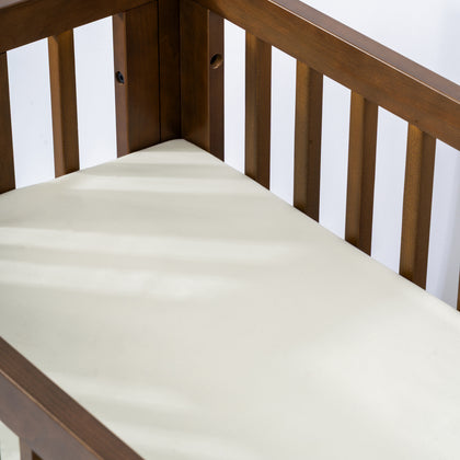 T32634I,Babyletto,Organic Brushed Cotton All-Stages® Bassinet Sheet in Ivory