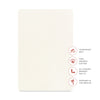 T32634I,Babyletto,Organic Brushed Cotton All-Stages® Bassinet Sheet in Ivory