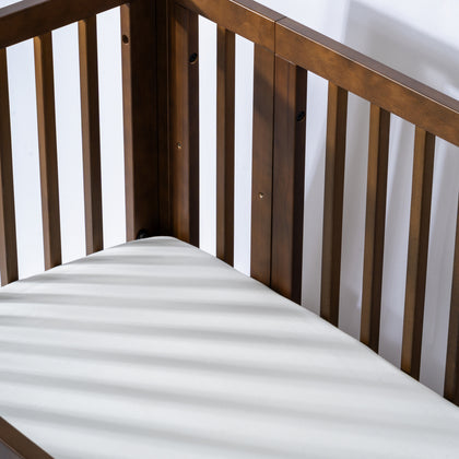 T32635BTW,Babyletto,Organic Brushed Cotton Crib Sheet in Bright White