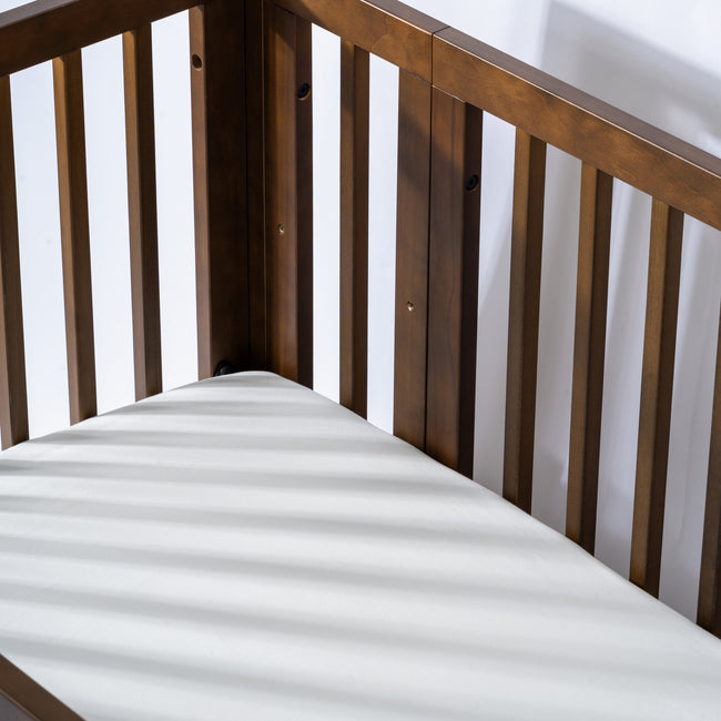 T32635BTW,Babyletto,Organic Brushed Cotton Crib Sheet in Bright White