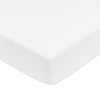 T32635BTW,Babyletto,Organic Brushed Cotton Crib Sheet in Bright White
