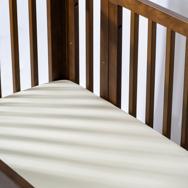 T32635I,Babyletto,Organic Brushed Cotton Crib Sheet in Ivory