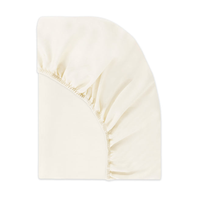 T32635I,Babyletto,Organic Brushed Cotton Crib Sheet in Ivory