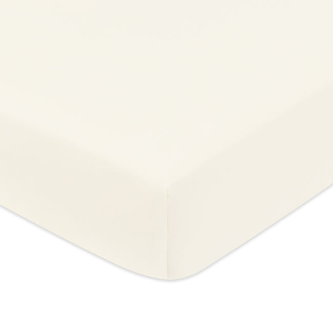 T32635I,Babyletto,Organic Brushed Cotton Crib Sheet in Ivory