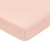 T32636DR,Babyletto,Organic Brushed Cotton Mini Crib Sheet in Dusty Rose