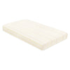 T33635IWS,Babyletto,Wonky Stripe Organic Brushed Cotton Crib Sheet in Ivory with Warm Multi-Color Stripes
