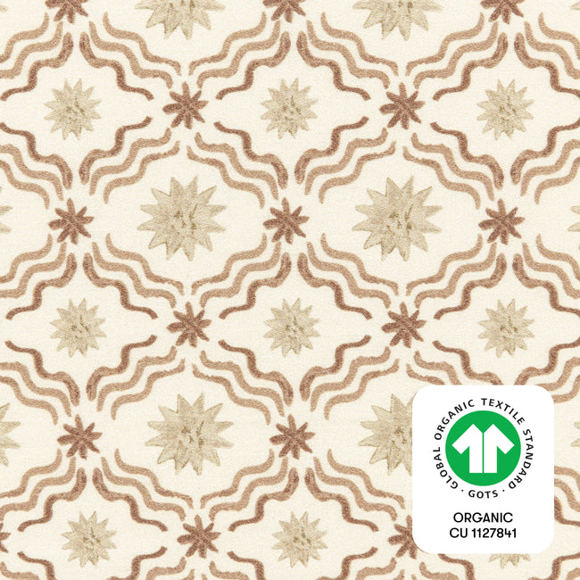 T34334ASR,Babyletto,Nate Berkus x Babyletto All-Stages® Bassinet Sheet in Autumn Star