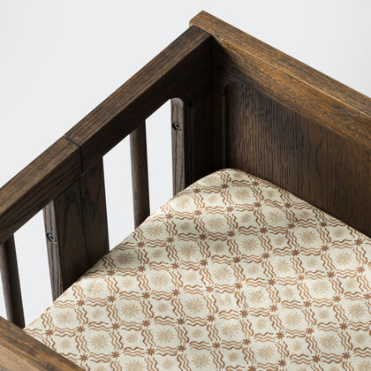 T34334ASR,Babyletto,Nate Berkus x Babyletto All-Stages® Bassinet Sheet in Autumn Star