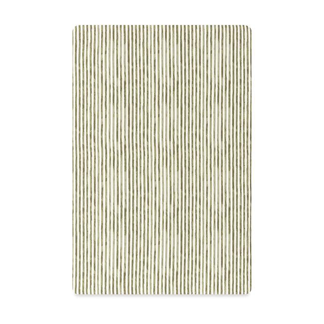 T34334JS,Babyletto,Nate Berkus x Babyletto All-Stages® Bassinet Sheet in Juniper Stripe