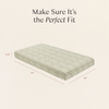 T34335JS,Babyletto,Nate Berkus x Babyletto Crib Sheet in Juniper Stripe