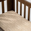 T34336AS,Babyletto,Nate Berkus x Babyletto Mini Crib Sheet in Autumn Stripe