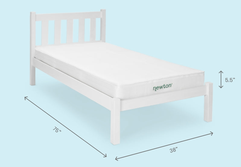 999-1602-WHT, Newton Kids' Twin Mattress | Final Sale