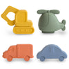 MFBS-1001, Vehicles Mold Free Bath Play Set