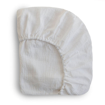 MCS-334, Mushie Extra Soft Muslin Crib Sheet