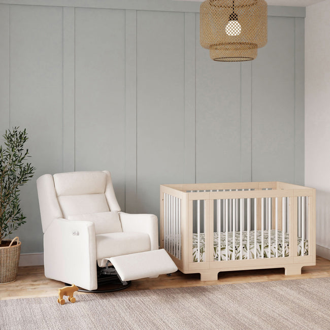 Kiwi Plus Recliner Glider w/ Adjustable Headrest – Babyletto