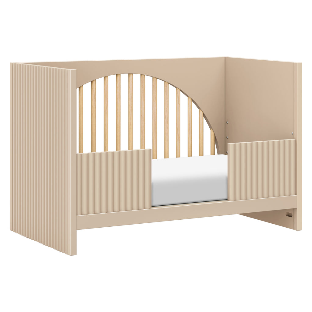 M30201TPESH,Babyletto,Moab 3-in-1 Convertible Crib in Taupe/Ash