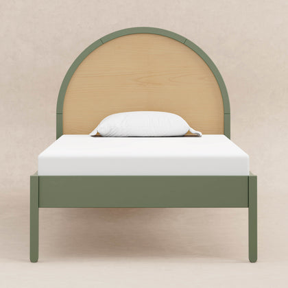 M30269OLSH,Babyletto Kids,Moab Twin Bed in Olive/Ash