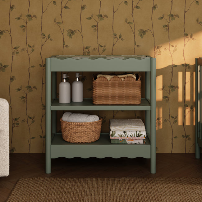 M27902LS,Babyletto,Swell Changing Table in Light Sage