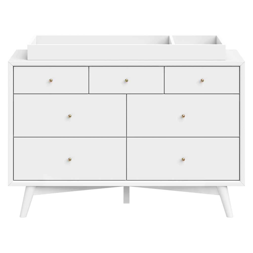 M15916W,Babyletto,Palma 7-Drawer Double Dresser Assembled in White