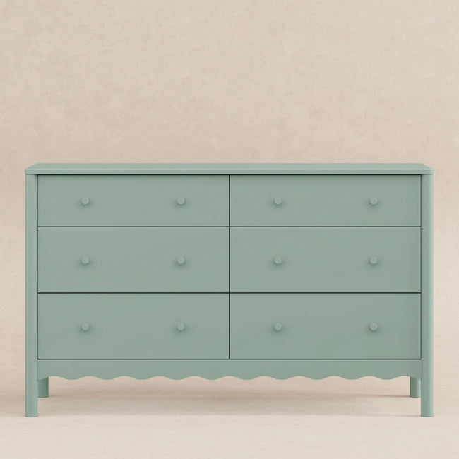 M27916LS,Babyletto,Swell 6-Drawer Assembled Dresser in Light Sage