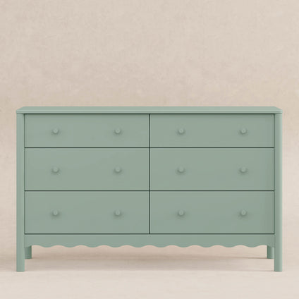 M27916LS,Babyletto,Swell 6-Drawer Assembled Dresser in Light Sage