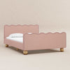 M31396PRSBRY,Babyletto Kids,Rizo Full Bed in Performance Rose Boucle w/Raspberry Piping