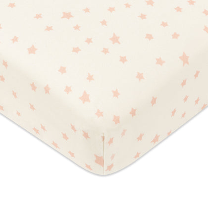 Mini Crib Sheet in GOTS Certified Organic Brushed Cotton