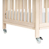 M30880NX,Babyletto,Rolli 9-in-1 Convertible All-Stages® Crib w/ Bassinet & Toddler Bed Kits in Washed Natural