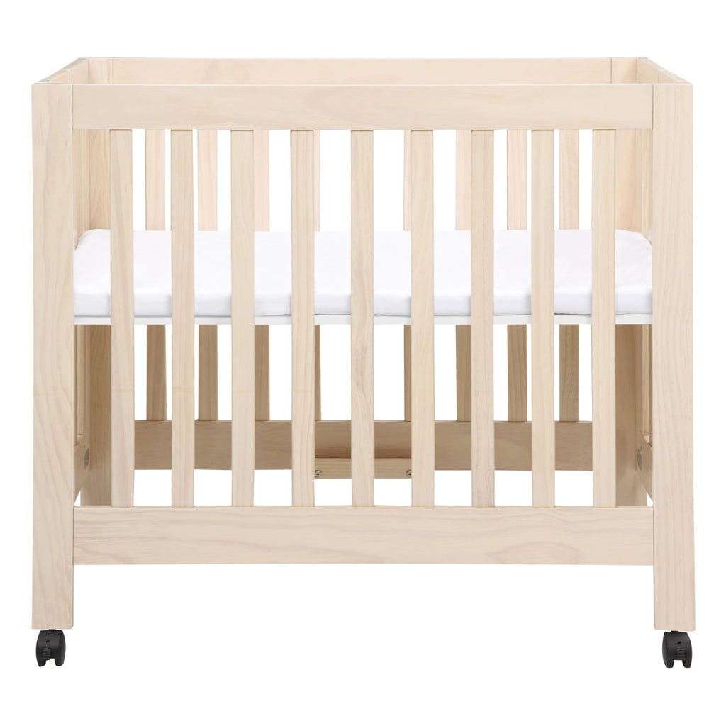 M6698NX,Babyletto,Origami Mini Crib in Washed Natural