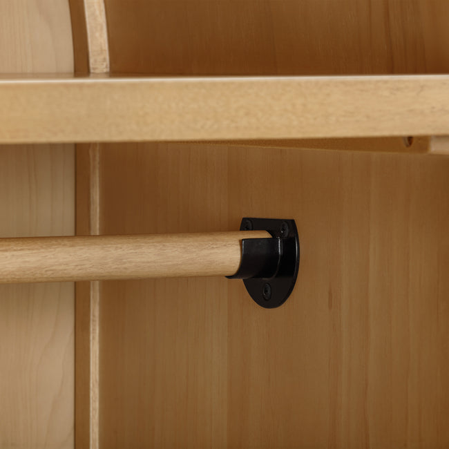 M25929HY,Babyletto Kids,Bondi Cane Armoire  Assembled in Honey
