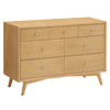 M15916HY,Babyletto,Palma 7-Drawer Double Dresser  Assembled in Honey