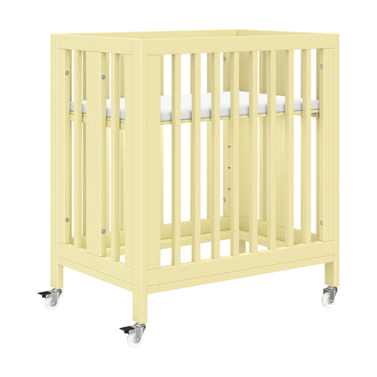 M30880PY,Babyletto,Rolli 9-in-1 Convertible All-Stages® Crib w/ Bassinet & Toddler Bed Kits in Pale Yellow